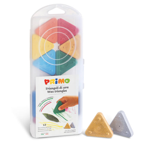 Wax Triangles - Case of 12 (inc gold and silver)