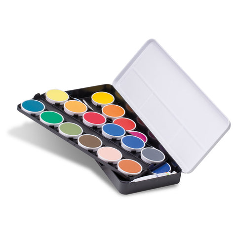 24 Fine Watercolours in Tin