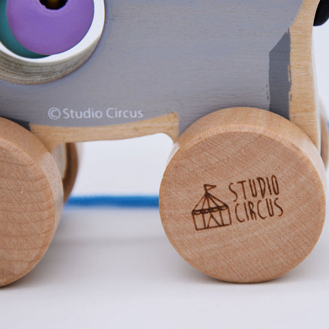 Studio Circus Rolling Bead Coaster - Elephant