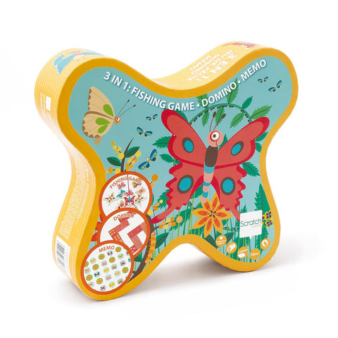 Scratch Game 3-in-1 Butterfly Game