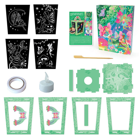 Twilight Fairy Lantern Scratch Art Set