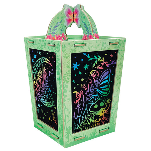 Twilight Fairy Lantern Scratch Art Set