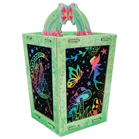 Twilight Fairy Lantern Scratch Art Set