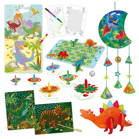 Dino Adventure Travel Suitcase Multi Craft and Activity Set