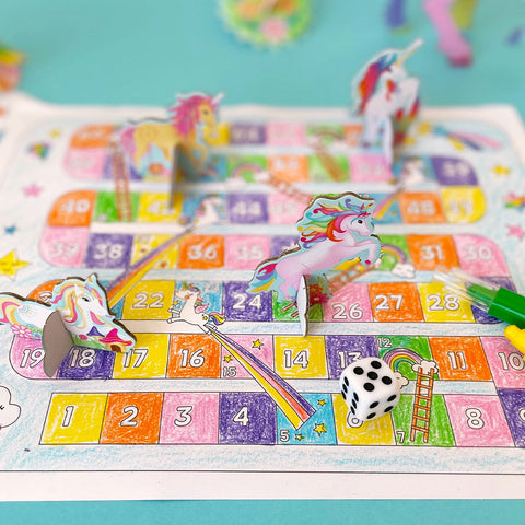 Unicorn Adventure Travel Suitcase Multi Craft and Activity Set