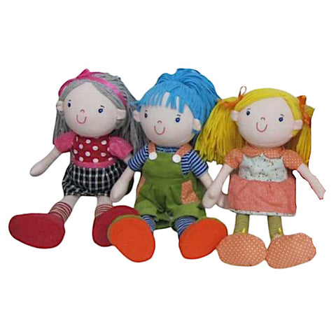 Rag Dolls (32cm - brights)