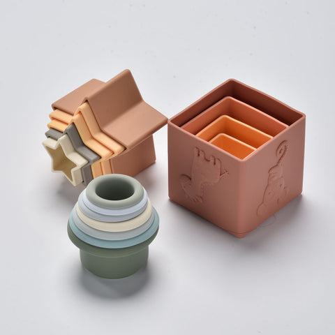 Safari Stacking Cubes