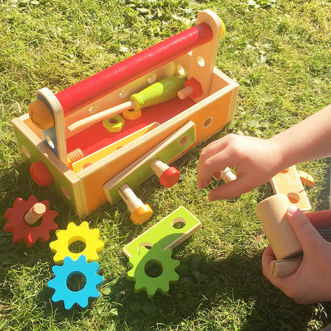 Tool Box / Construction Set  - 34 Pieces