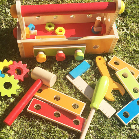 Tool Box / Construction Set  - 34 Pieces