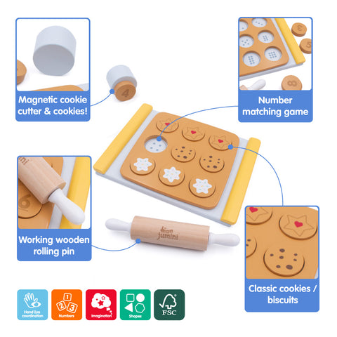 Jumini Play Magnetic Baking Tray Set