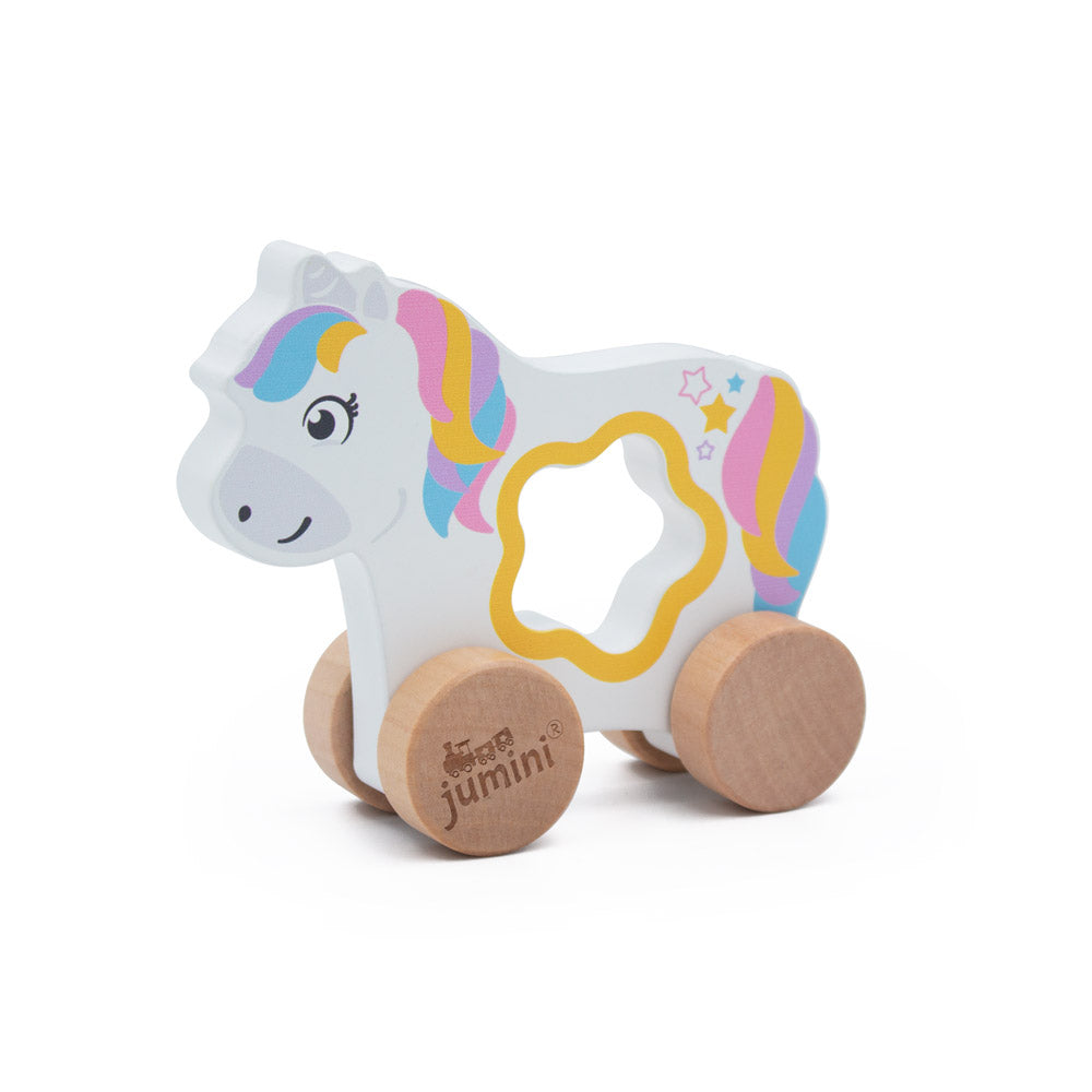 Push Along Friends Unicorn (boxed) – Inside Out Toys