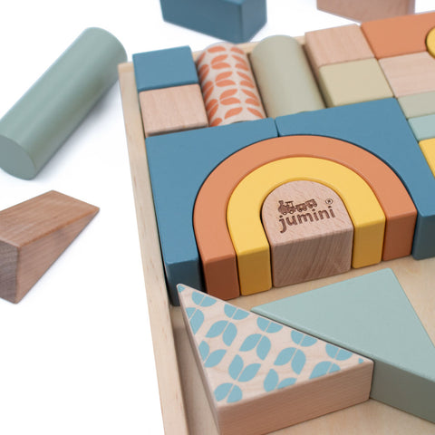 Jumini Retro Block Set with tray