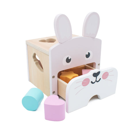 Bunny Shape Sorter (with drawer)