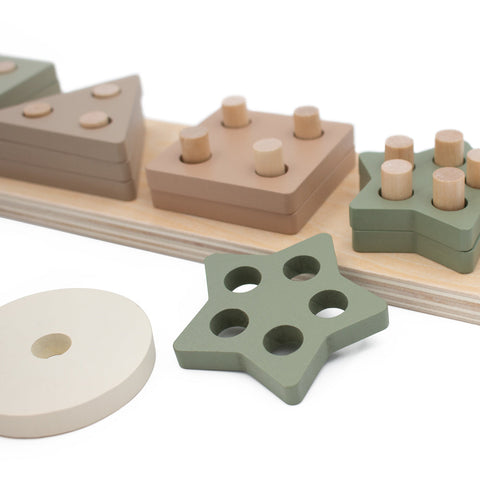 Peg Shape Sorter (Case of 3)