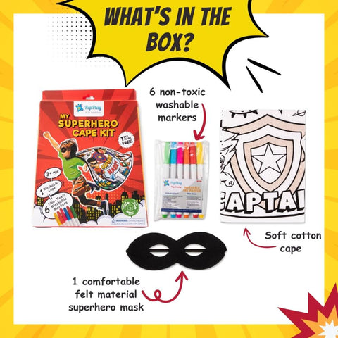 My Super Hero Colouring Cape Kit