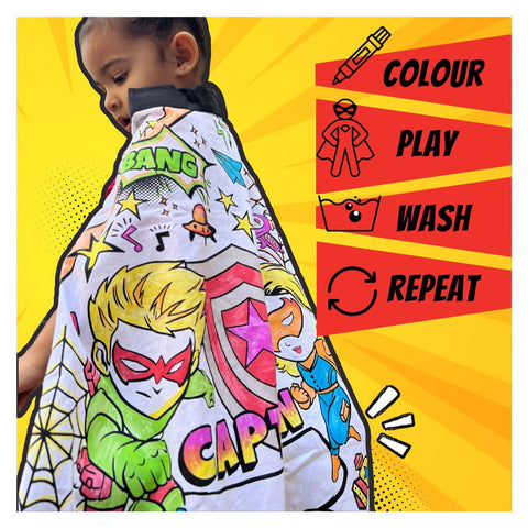 My Super Hero Colouring Cape Kit