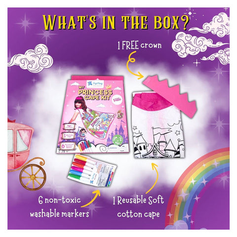 My Princess Colouring Cape Kit