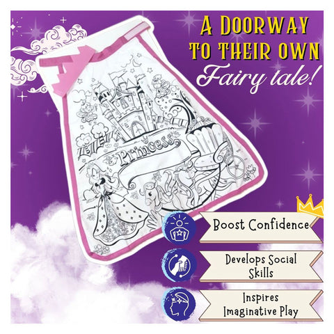 My Princess Colouring Cape Kit