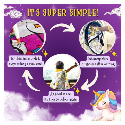 My Princess Colouring Cape Kit