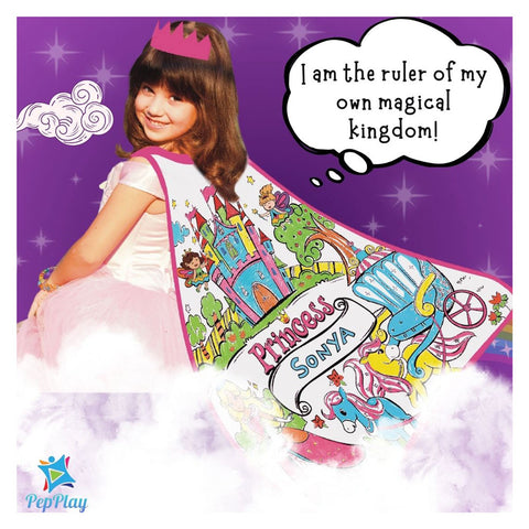 My Princess Colouring Cape Kit