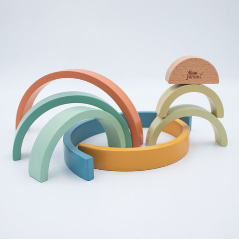 Jumini Retro Stacking Rainbow