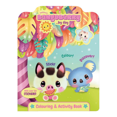 Bangoberry - Colouring and Activity Book (3pk)
