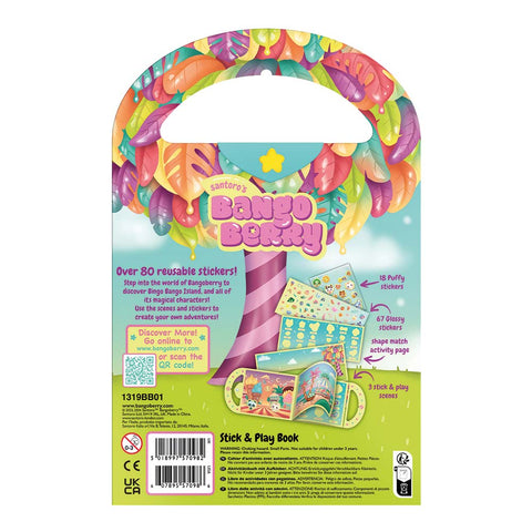 Bangoberry - Stick and Play Book (3pk)