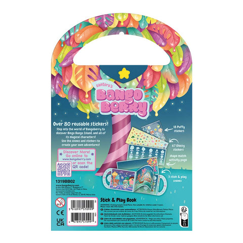 Bangoberry - Stick and Play Book (3pk)