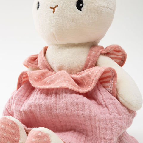 Large Rabbit - Pink (Organic Cotton)