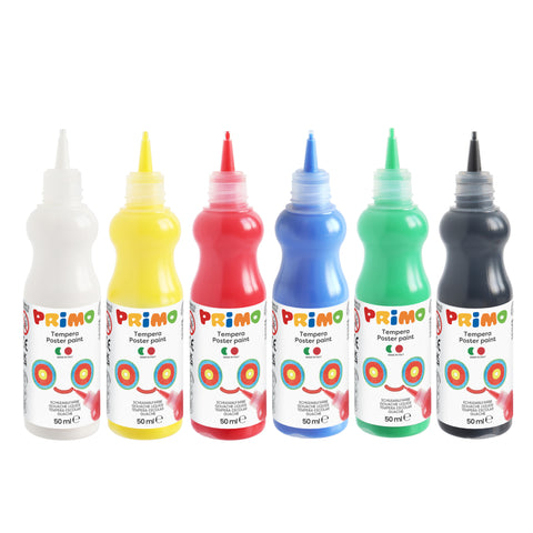 PRIMO Ready-mix Poster Paint ergonomic bottles