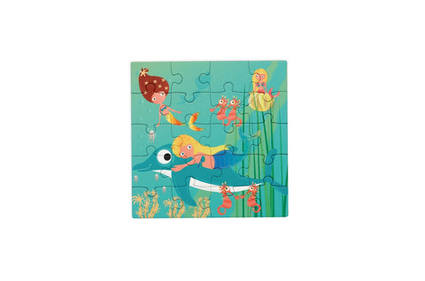 Scratch Magnetic Puzzle Book - MERMAIDS