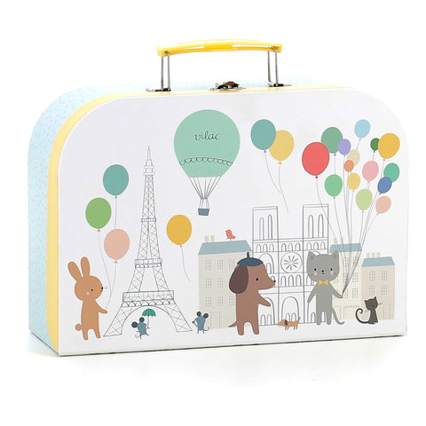 Vilac Nature Musical Tin Tea Set - Sarah Betz
