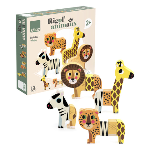Vilac Savanna Wooden Magnetic Animal Game - Ingela P. Arrhenius