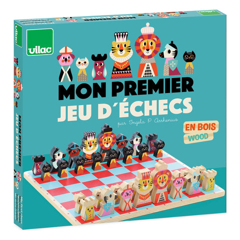 Vilac My First Wooden Chess Set