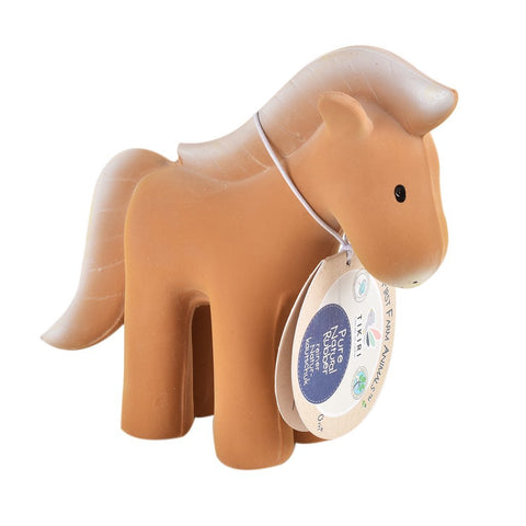 Gift Boxed Horse – Natural Rubber Rattle & Bath Toy