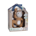 Tikiri Gift Boxed Monkey - Rubber Teether Rattle Bath Toy