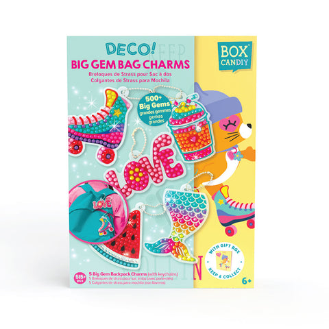 Deco Big Gem Backpack Charms