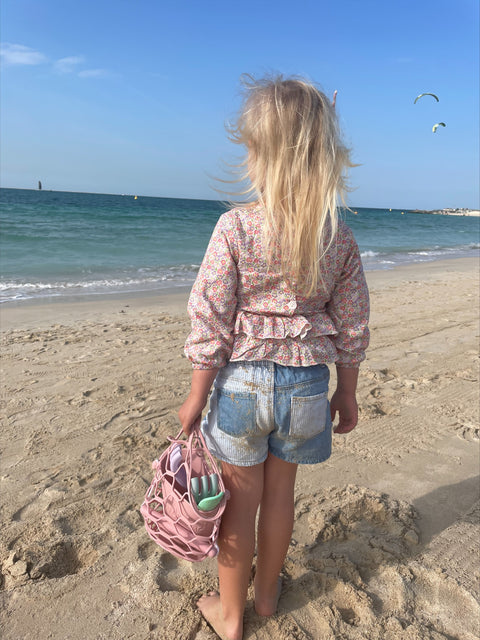 Scrunch Bucket, Spade, Bag Bundle - Flamingo Pink
