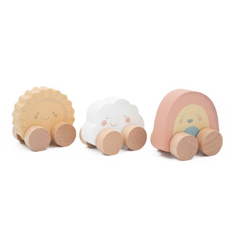 Mini Push Along Friends (Set of 3)