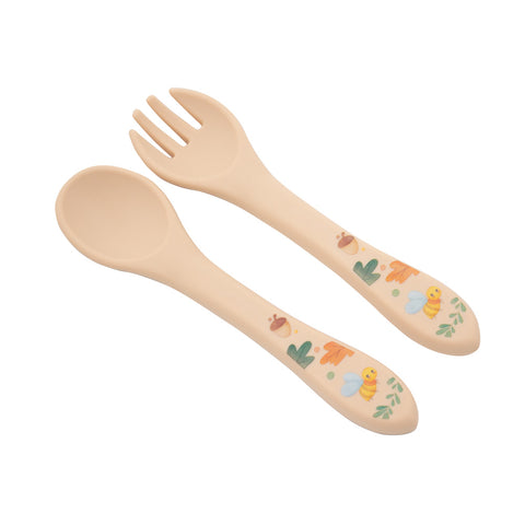 Silicone Spoon and Fork Set