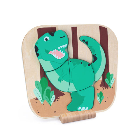 Dino Raised Puzzle - T-Rex