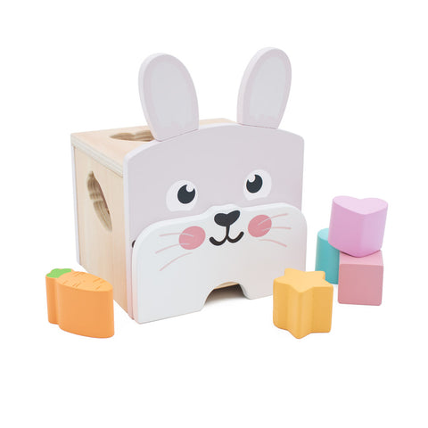 Bunny Shape Sorter (with drawer)