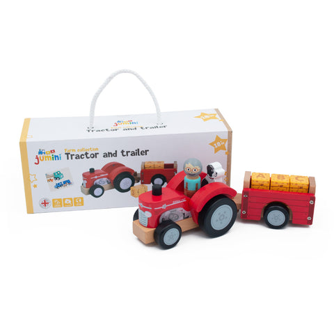 Farm - Tractor and Trailer (with bales)