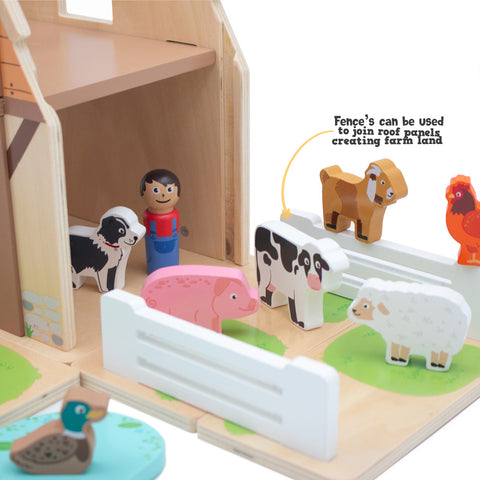 Home Farm Barn Set (incl animals)