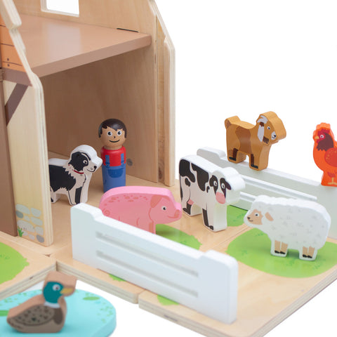 Home Farm Barn Set (incl animals)