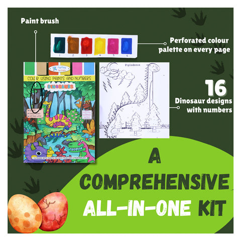 Paint by Number - Dinosaurs