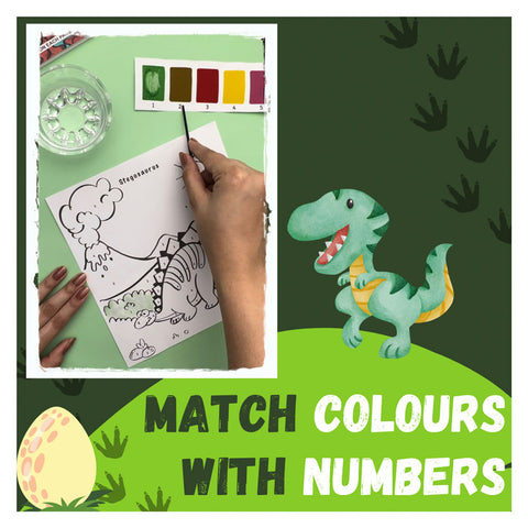 Paint by Number - Dinosaurs