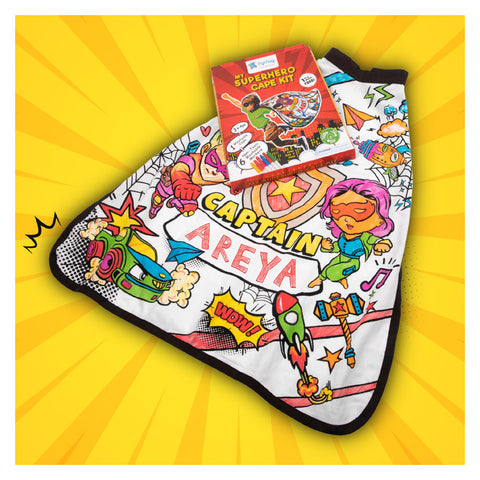 My Super Hero Colouring Cape Kit