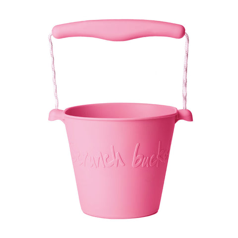 Scrunch Bucket, Spade, Bag Bundle - Flamingo Pink