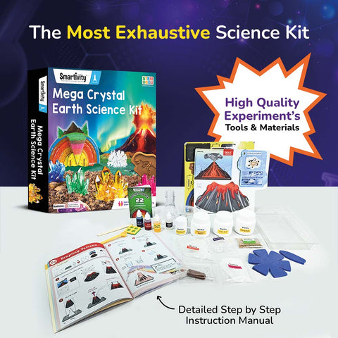 Mega Crystal Earth Science Kit